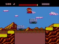 une photo d'Ã©cran de Alex Kidd - The Lost Stars sur Sega Master System